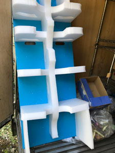 ペッパー専用の緩衝材
